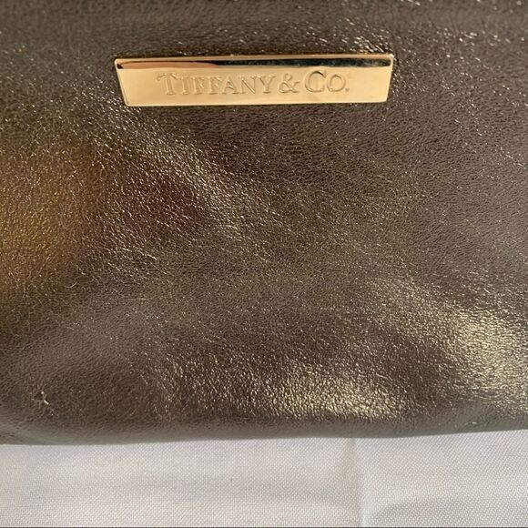 Tiffany & Co. Bronze Leather Pouch/Clutch - Picture 6 of 15